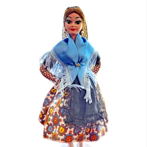 Collectable Doll From Catalunya, Spain, 8 inches Tall - Picture 1 of 5